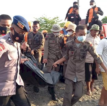 Tim SAR Gabungan Temukan Warga yang Tenggelam di Aliran Sungai Libureng Bone Dalam Keadaan Meninggal