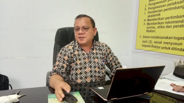 Ketua Senat UHO Prof. Takdir Saili. Foto: istimewa