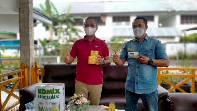 Marketing Supervisor PT Bintang Toedjoe Palopo dan Luwu Raya, Achmad Fauzi, menemui Wakil Wali Kota Palopo, Rahmat Masri Bandaso, Sabtu (20/2/2021).