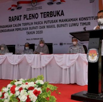Plh Bupati Luwu Timur Apresiasi Tahapan Pilkada Berakhir Aman dan Lancar