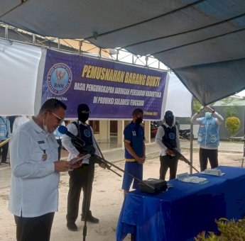 BNNP Sultra Ungkap Peredaran Narkoba, Kali Ini Tersangkanya Penjual Ikan Keliling