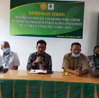 Tingkatkan Potensi Pertanian Sultra, BPTP Lakukan Bimtek Perdana di Konawe