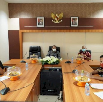 Bahas Pelantikan Kepala Daerah Serentak, Plh Bupati Luwu Timur Rakor Virtual Dengan Kemendagri