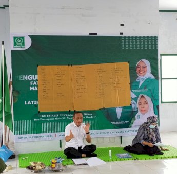Bawa Materi di LKD Fatayat NU Palopo, RMB Harap Kader Semakin Maju