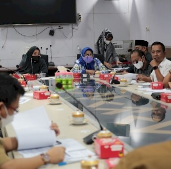 DPRD Makassar Gelar Rapat Monitoring dan Evaluasi Program Kerja OPD