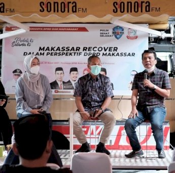 DPRD Makassar Gelar Dialog Membahas Makassar Recover, Hadirkan Tim Transisi dan Dinkes