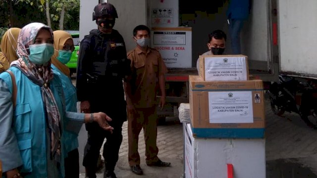 Pemkab Sinjai Kembali Terima 1500 Dosis Vaksin Covid-19, Diperuntukkan Petugas Pelayan Publik