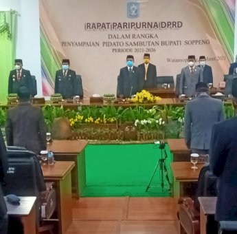 Pidato Bupati Soppeng: Bertekad Jadikan Soppeng yang Lebih Melayani, Maju dan Sejahtera
