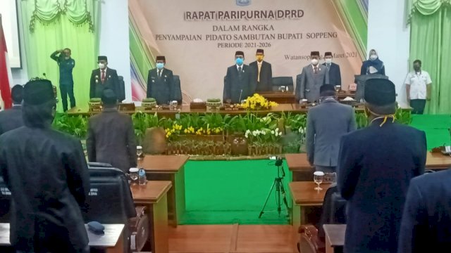 Pidato Bupati Soppeng: Bertekad Jadikan Soppeng yang Lebih Melayani, Maju dan Sejahtera