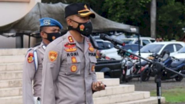 Kapolres Soppeng, AKBP Mohammad Roni Mustofa.