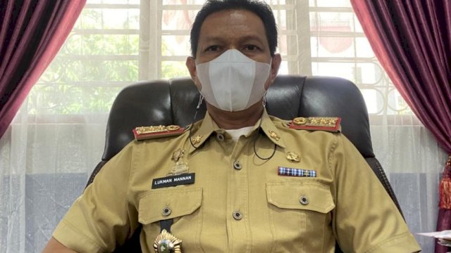 Kepala BKPSDMA Kabupaten Sinjai, Lukman Mannan.