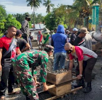 Jelang Ramadhan, Warga Pattojo Soppeng Gotong Royong Tambah Luas Masjid