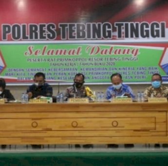 Primkopol Polres Tebing Tinggi Terima Penghargaan Sebagai Koperasi yang Sehat