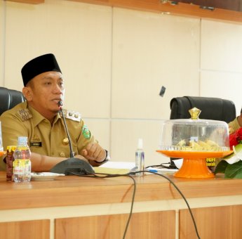 Rapat Awal Tahun, Wabup Irwan Tekankan Evaluasi Program