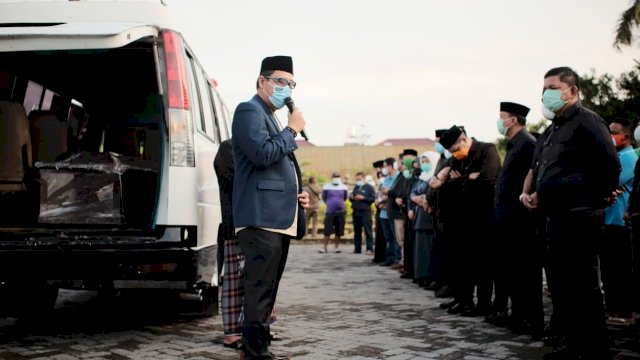 Pelepasan Jenazah Anggota DPRD Kota Makassar Almarhum Zainal Betta.