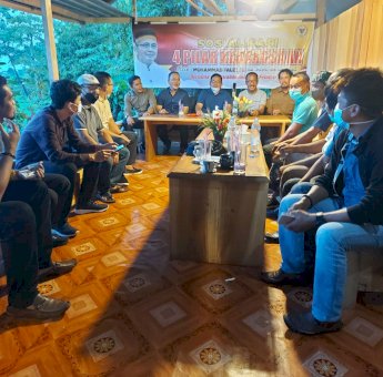 Abang Fauzi Sosialisasikan Empat Pilar Kebangsaan di Masamba