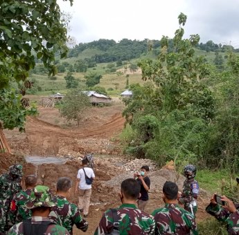 TMMD 2021 Anggarkan Rp 2 Miliar untuk Pembangunan Infrastruktur di Manuju Gowa