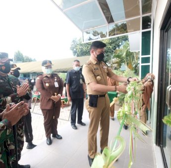 Pembangunan Aula Makodim1409 Gowa Dapat Bantuan dari Pemkab