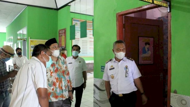 Cek Pelayanan Kesehatan Dimasa Pandemi, Wabup Lutim Budiman Sidak Puskesmas Mahalona