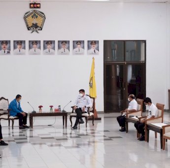 Jelang Musda, Pengurus KNPI Gowa Silaturahmi Dengan Adnan