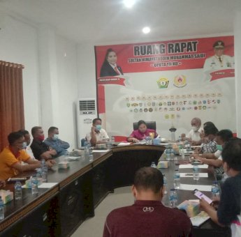 Agista Ariany Pimpin Rapat Persiapan Hadapi PON XX Papua 2021, KONI Sultra Target 9 Medali Emas
