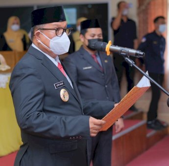 Lantik Pejabat Fungsional, Wabup Soppeng: Pahami Tupoksi, Pekerjaan dan Tanggung Jawabnya