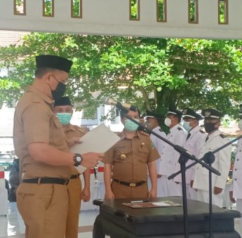 Dorong Peningkatan Kinerja, Pemkab Konawe Rotasi Ratusan Pegawainya