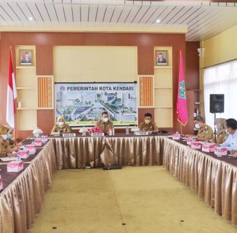 Tindaklanjuti Pembangunan Intek Tabanggele, Walikota Kendari Adakan Rapat Bersama OPD