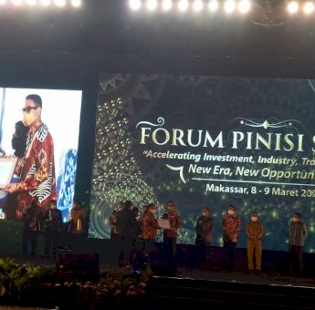 Pemkab Sinjai Terima Penghargaan Terbaik III Pinisi Sultan Award 2021