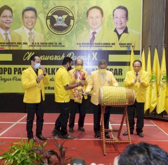 Taufan Pawe: Tahun 2024 Wali Kota Makassar Harus Kader Golkar