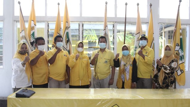 Andi Kartini Ottong Jadi Pendaftar Pertama Calon Ketua Golkar Sinjai