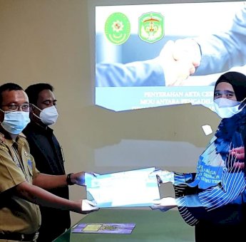 Tindaklanjuti MoU, Pemkab dan PA Malili Serahkan Dokumen 3 in 1 Inovasi Percepat Pelayanan