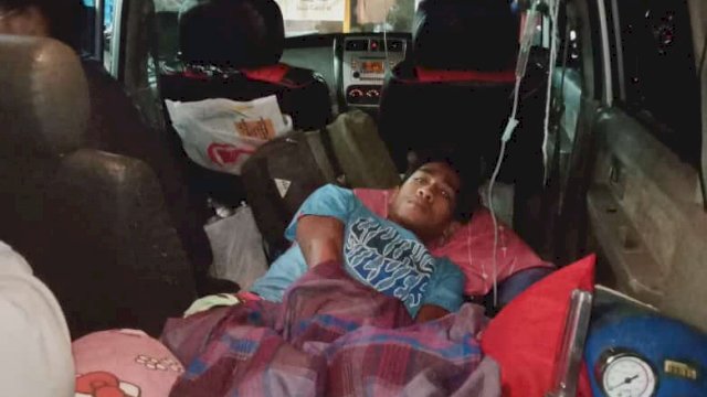 Dibantuan Pemda Lutra, Agung Sucipto Penderita Tomor Ganas Kini Dirawat di Makassar