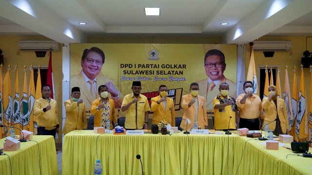 Golkar Sulsel Gelar Uji Kelayakan Calon Ketua DPD II Golkar Gowa dan Jeneponto