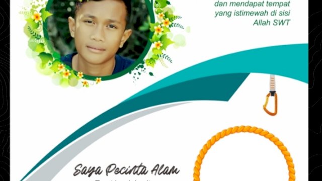 KPA Sangkar Luwu Timur Berduka, Ratusan Pecinta Alam Berbelasungkawa