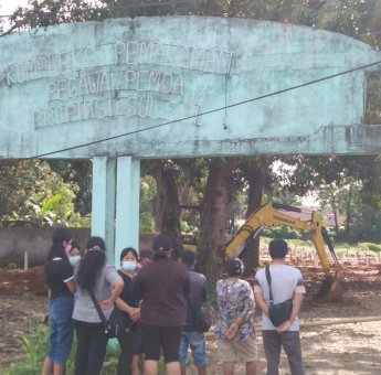 Resmi Dibuka Untuk Umum, Tempat Pemakaman Khusus Covid-19 di Gowa Dipadati Peziarah