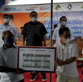 Hadiri Diseminasi Teknologi Pertanian di Gorontalo, Rachmat Gobel tekankan Produktivitas Pertanian