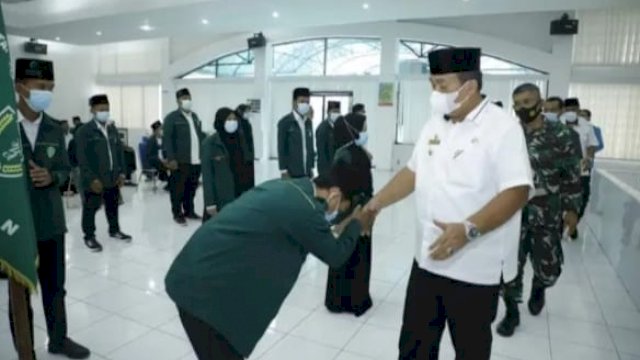Hadiri Pelantikan Ikatan Pelajar Al Washliyah 2020-2022, Wabup Asahan Sampaikan Hadits Rasulullah