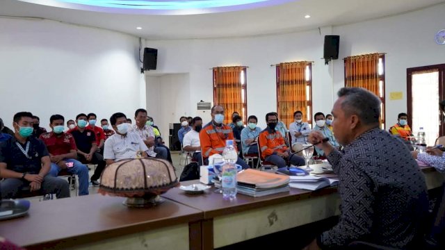 Ekspose penataan RTH melibatkan beberapa stakeholder Daerah baik itu Instansi Vertikal, Perbankan, BUMN, PT. Vale Indonesia, dan beberapa Kontraktor yang ada di Kabupaten Luwu Timur, berlangsung di Aula Rumah Jabatan Bupati Luwu Timur, Kamis (25/03/2021).