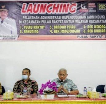 Bupati Surya Hadiri Launching Adminduk Untuk 6 Kecamatan yang Dilaksanakan Disdukcapil Asahan