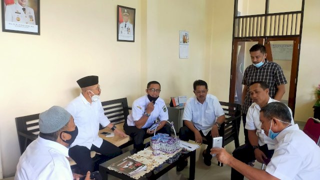 Rapat Koordinasi Dinas Pariwisata dan Ekonomi Kreatif Kota Palopo bersama Dinas Komunikasi dan Informatika (Kominfo) dan Dinas Kebudayaan di Kantor Dinas Pariwisata, Rabu (24/3/2021) pagi.