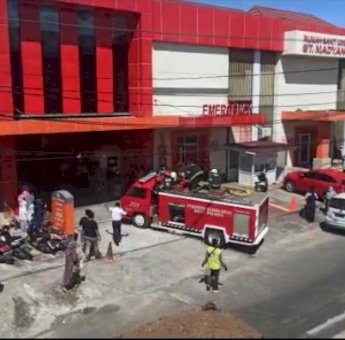 Breaking News: Mobil di Parkiran RS ST Madyang Tiba-tiba Meledak