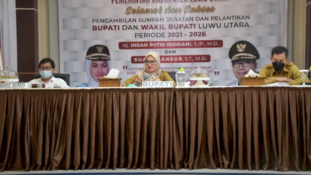Panggil Pimpinan PD dan Camat, Bupati Indah: Kalau Tidak Bisa Menyesuaikan, Ya Mohon Maaf