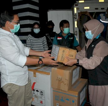 Lutra Terima 1.800 Dosis Vaksin Tahap II, Wabup Suaib Mansur Siap Divaksin Pertama