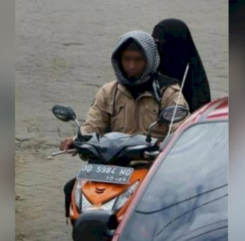 Beredar Foto Diduga Pelaku Bom Bunuh Diri di Gereja Katedral Makassar