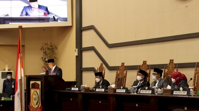 DPRD Makassar Gelar Paripurna Penetapan Paslon Terpilih Hasil Pilwalkot 2020