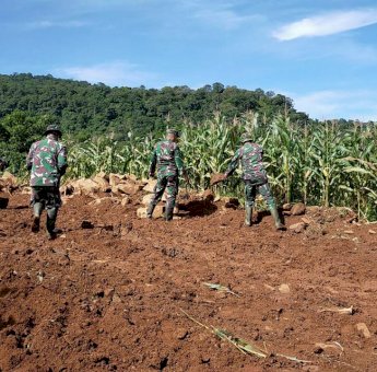 Program TMMD Bentuk Komitmen TNI Membangun Desa di Kabupaten Gowa