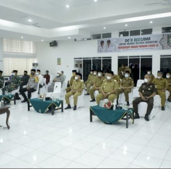 Pemkab Asahan Gelar Doa Bersama Lintas Agama Hadapi Pandemi Covid-19