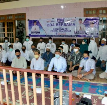 Polemik Dualisme Partai Demokrat, Anggota DPR RI Sartono Gelar Do’a Bersama dan Galang Dukungan untuk AHY di Pacitan