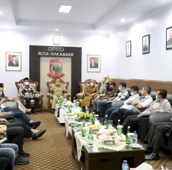 Danny-Fatma Temui Unsur Pimpinan DPRD Makassar, Ini yang Dibahas
